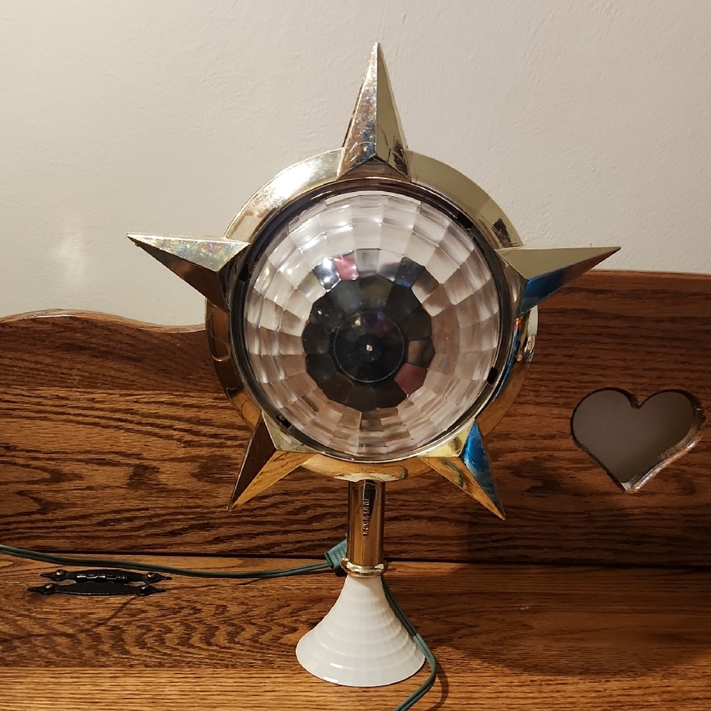 The Bradford Exchange Gold and Silver Star Lamp